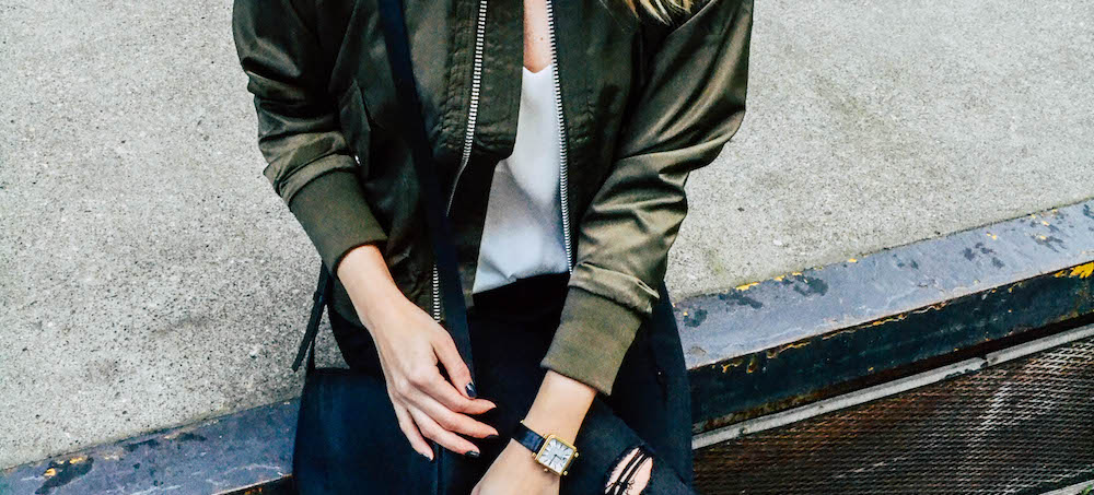 The Grey Edit-Olive Bomber Seattle