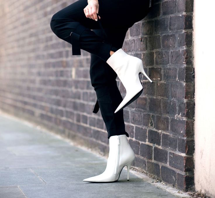 White-Pointed-Booties