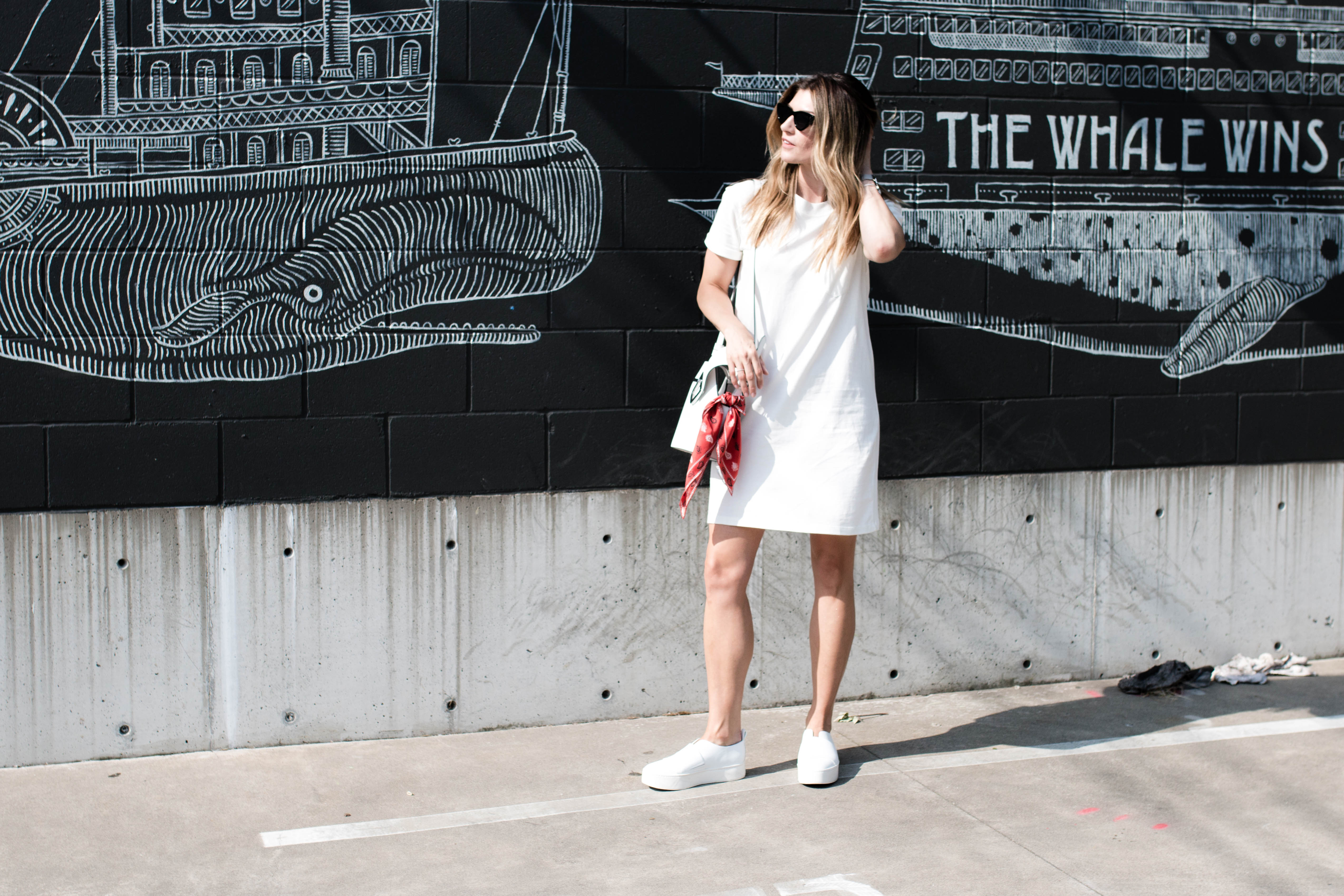 t shirt dress in the style