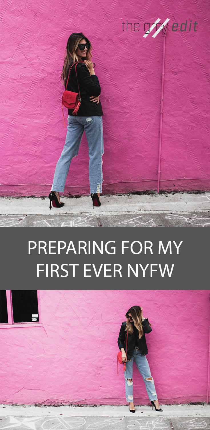 The Grey Edit - NYFW Preparation - Pinterest