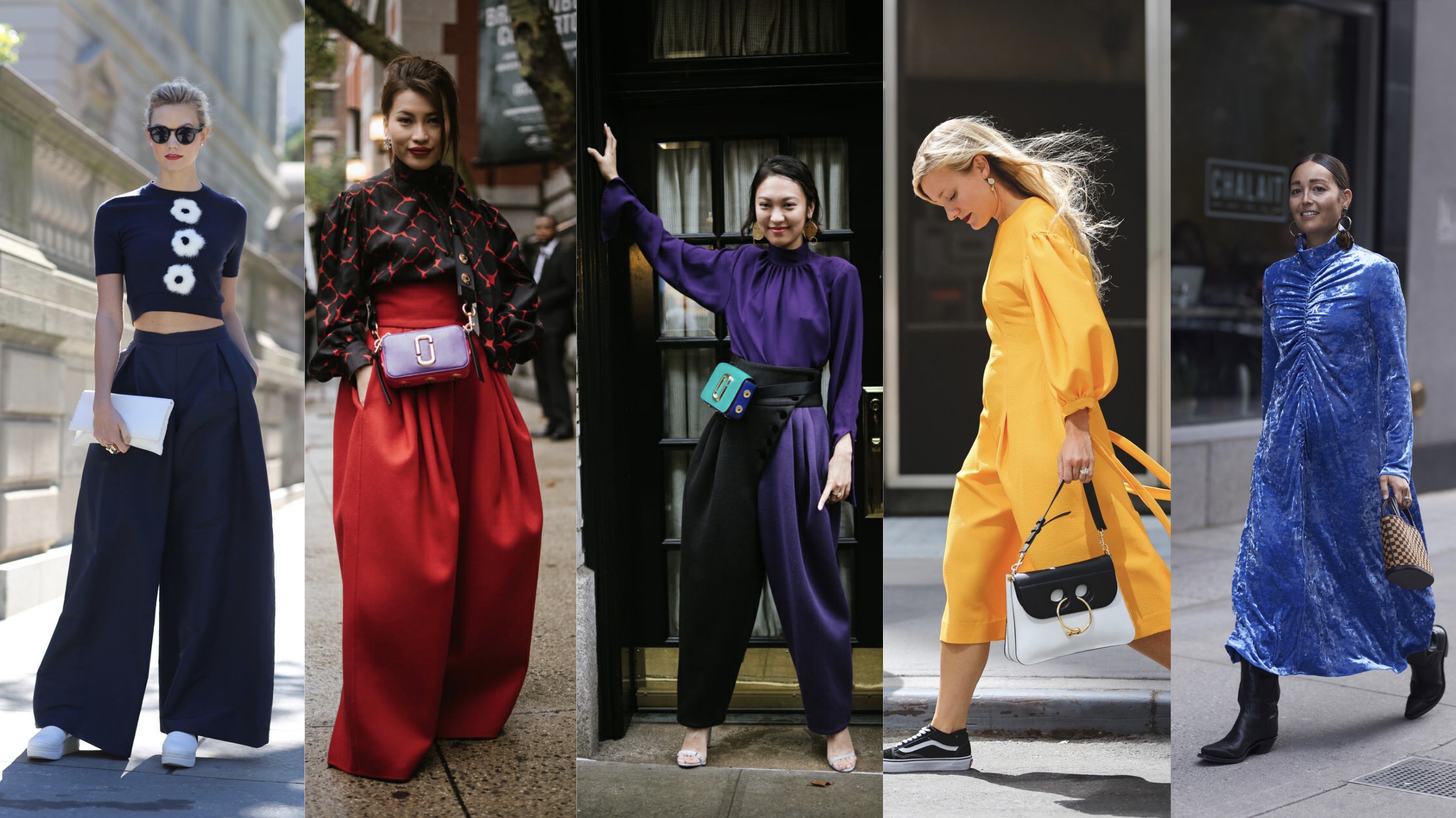 The Grey Edit-NYFW Street Style Looks by Trend-Oversized Primary Colors