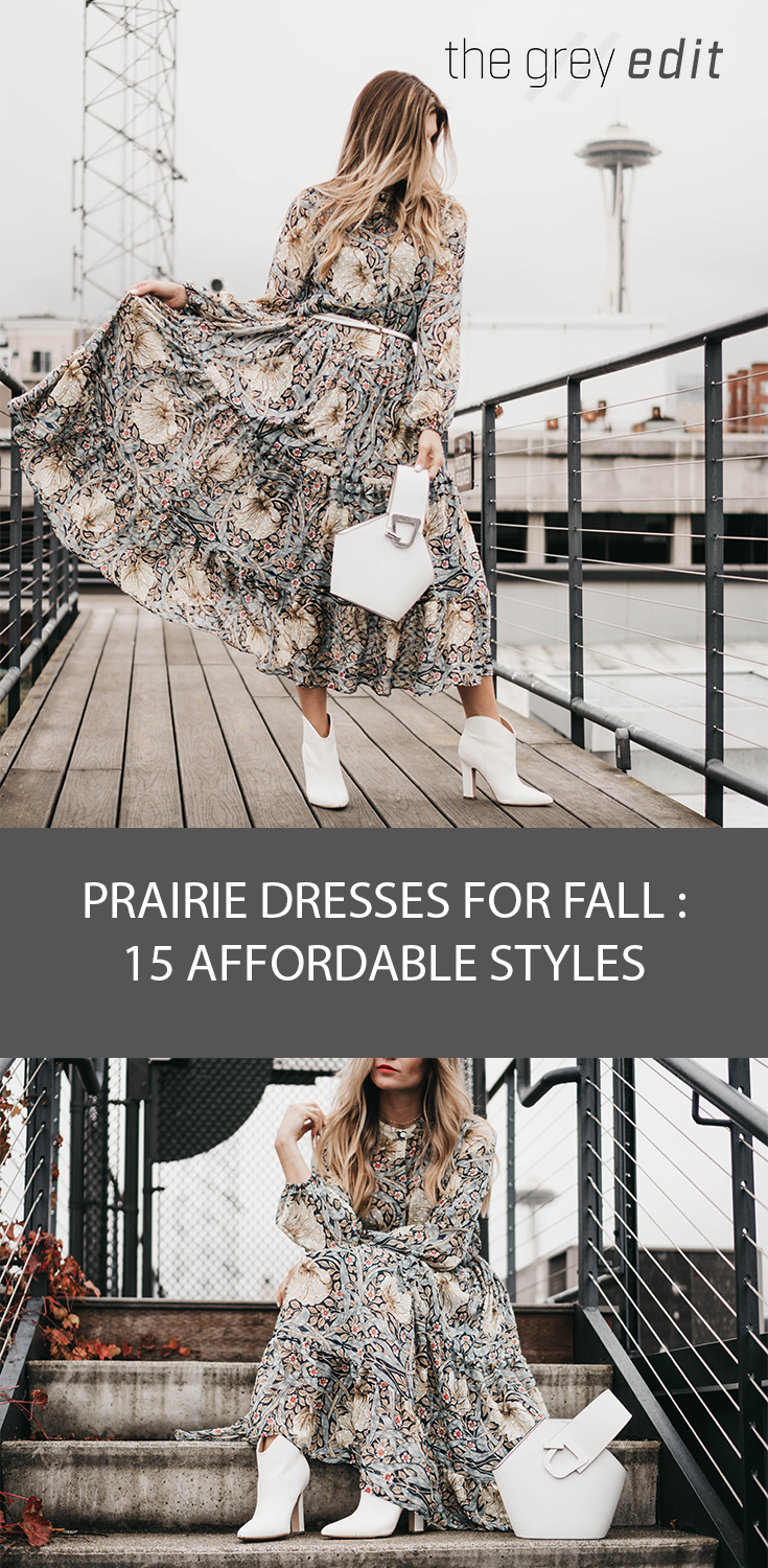 How To Wear The Prairie Dress Trend
