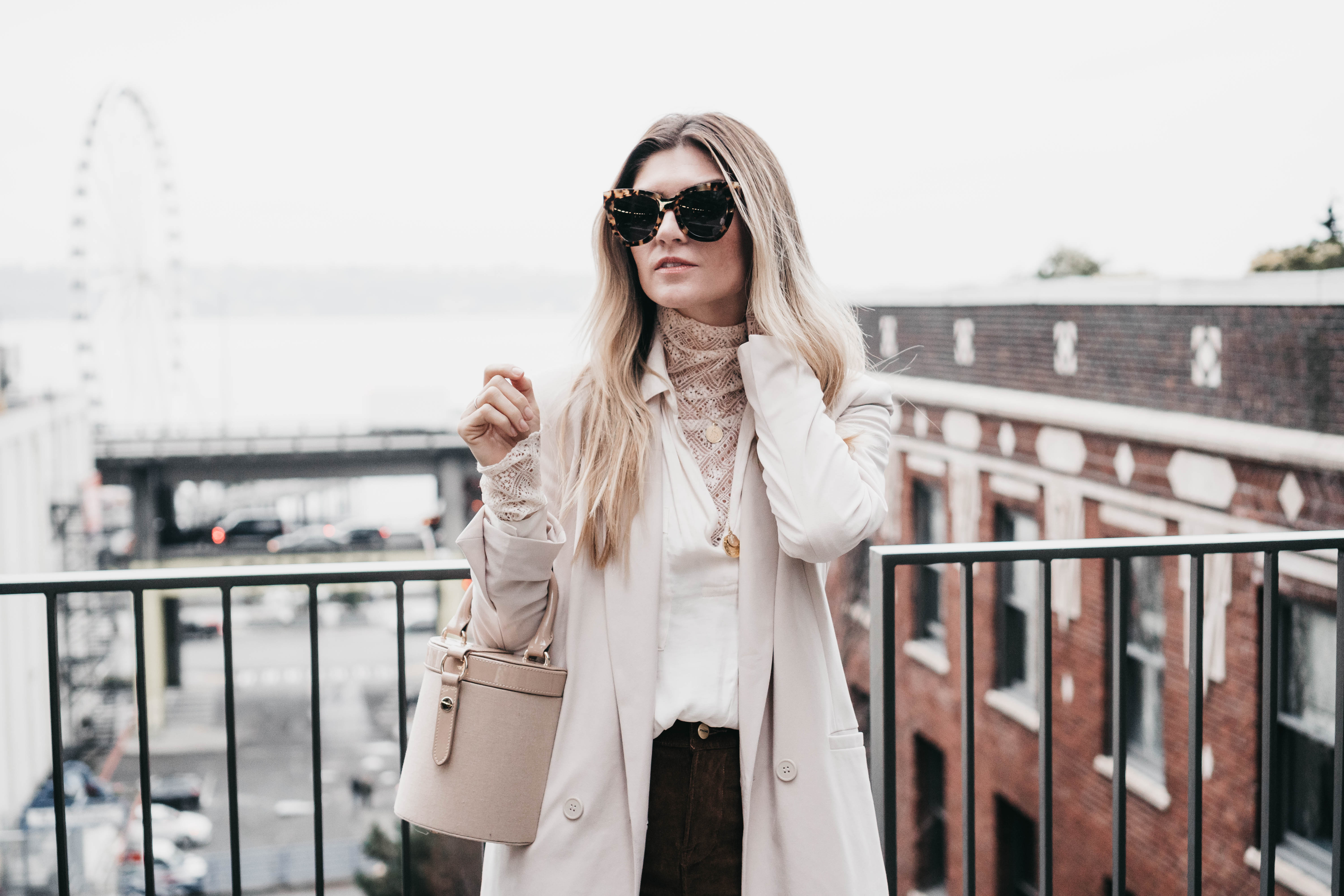 The Grey Edit - Neutral Fall Outfit Downtown