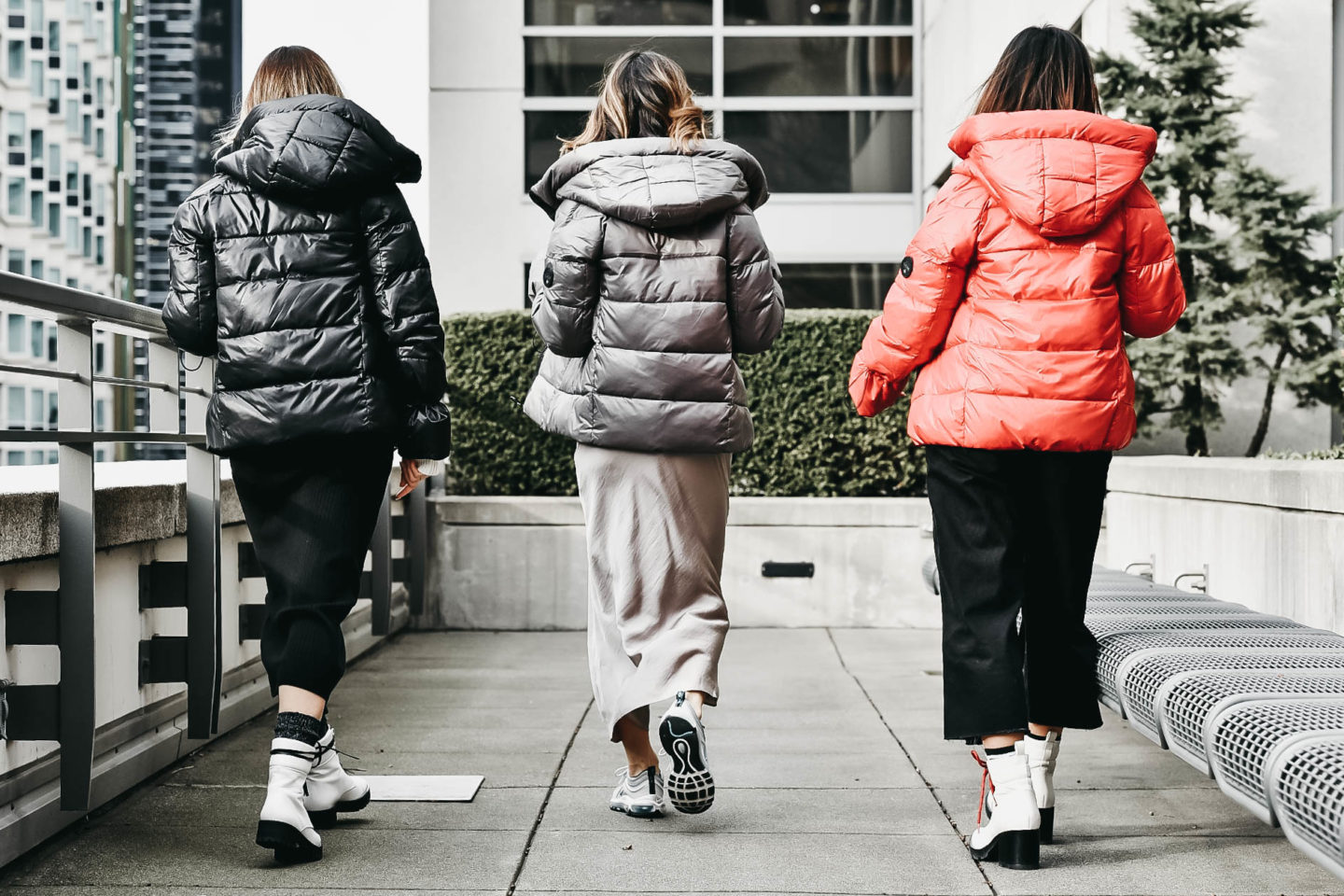 The Grey Edit - Stylelogue Jan 2019 - NOIZE Puffer Jackets - Seattle Rooftop