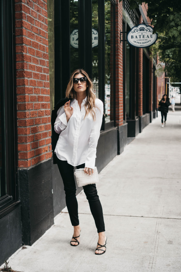 Elevated Silk White Shirt : From Work to Evening
