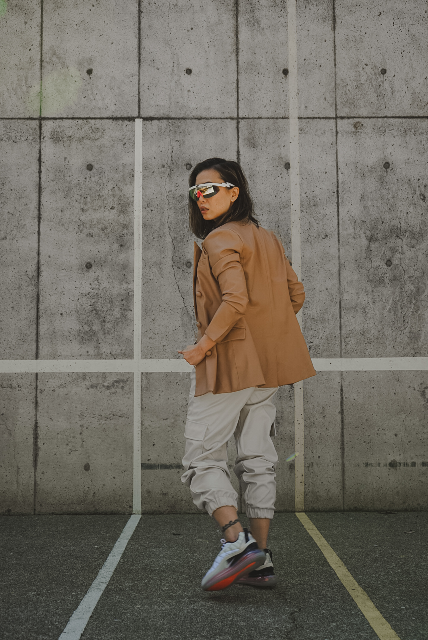Elisa of E for Elisa - April Stylelogue - Seattle Bloggers - Trend Story - Vegan Leather Separates