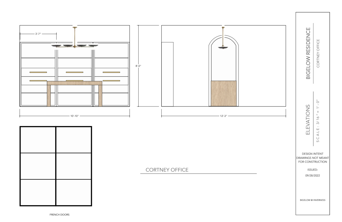 Phase I : Main Level Remodel | Design Plans - Cortney's Closet