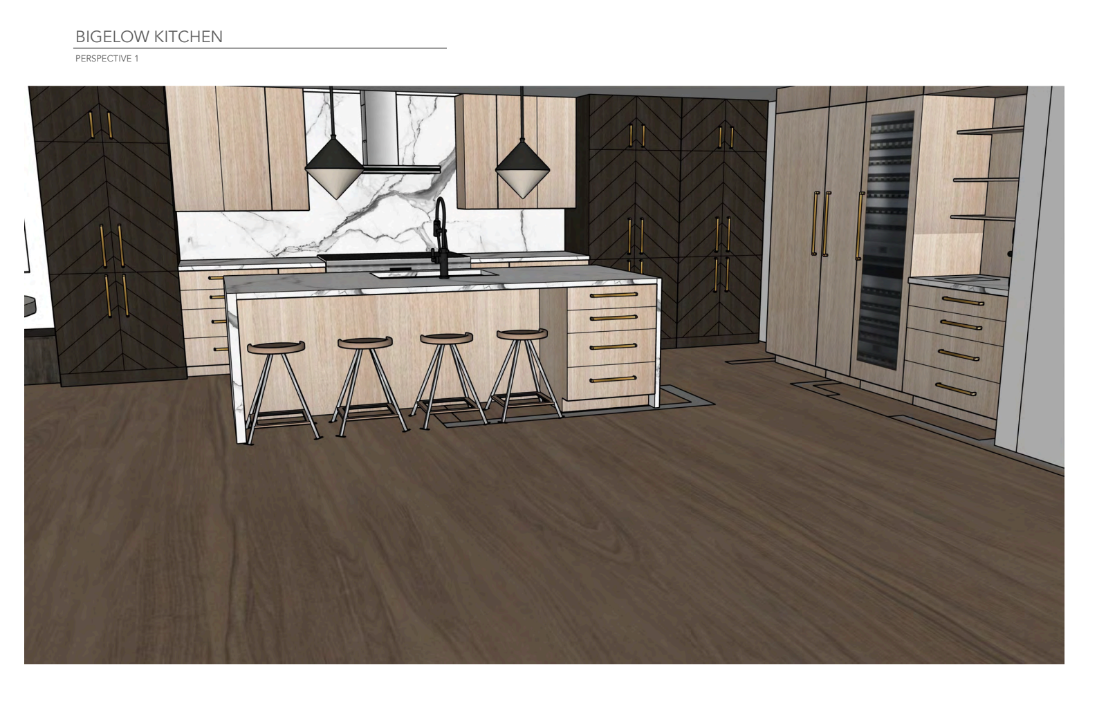 Phase I : Main Level Remodel | Design Plans - Kitchen
