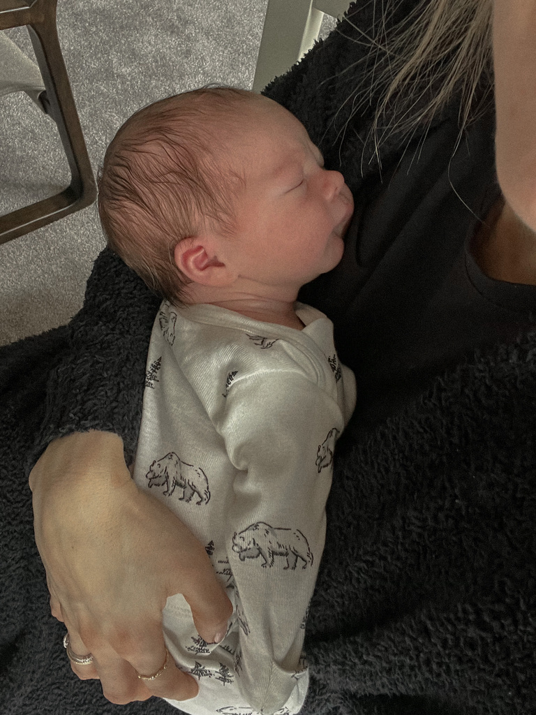 newborn baby - calvin james